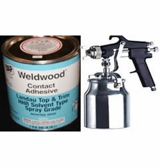 Spray Gun Kits With Adhesive