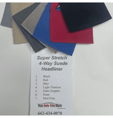 Super Stretch 4-Way Suede Sample Ring