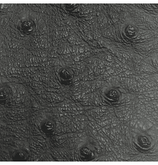 Titan Ostrich Faux Leather Charcoal