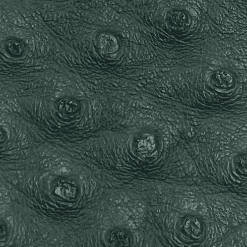 Titan Ostrich Faux Leather Hunter Green