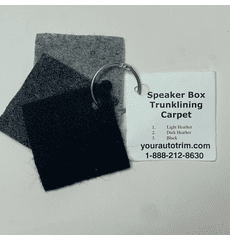 Trunkliner Sample Ring