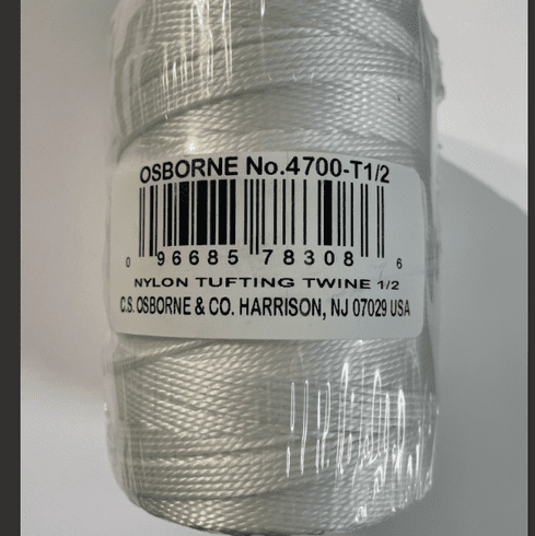 TUFTING TWINE 1/2 LB NYLON(BUTTON TWINE) 4700-T1/2