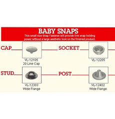V-Line Baby Snaps