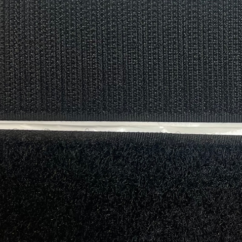 Velcro Peel and Stick 1" Hook Black