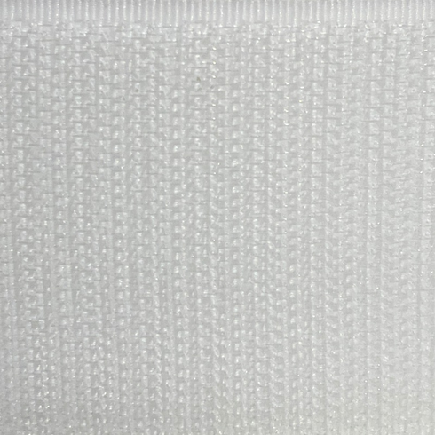 Velcro Sew On 1" Hook White