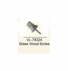 VICAR Brass Wood Screw for Turnbuckle Fasteners OUT OF STOCK