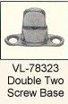 VICAR Double, Two Screw Base for Turnbuckle Fasteners OUT OF STOCK